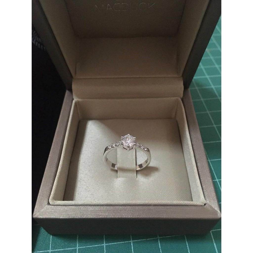 Women's ring – CZ in 925 silver by Madduck Jewels