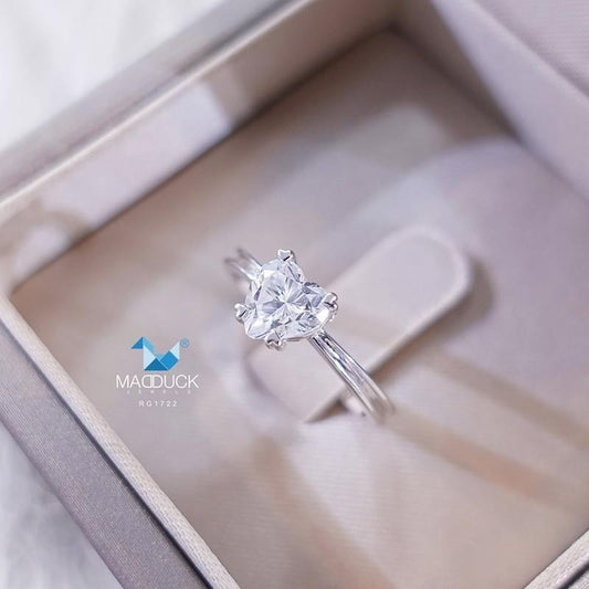 Women's ring – CZ in 925 silver by Madduck Jewels