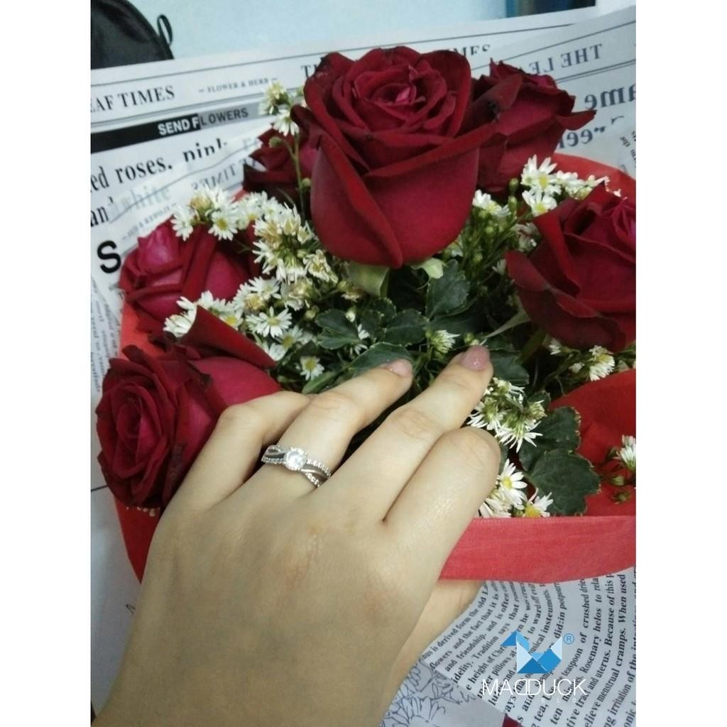 Women's ring – CZ in 925 silver by Madduck Jewels