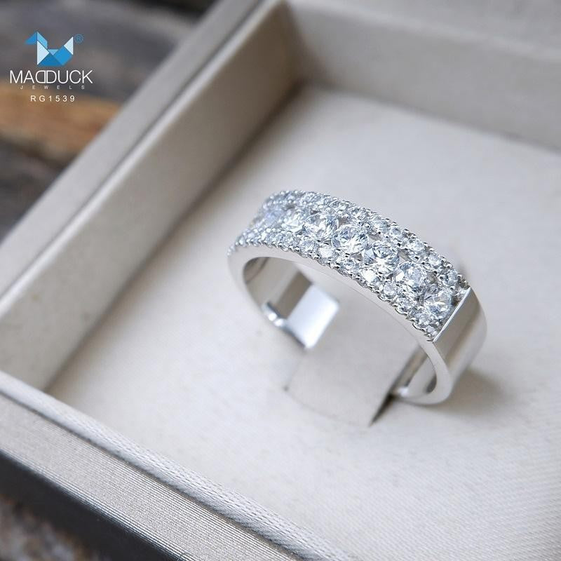 Women's ring – CZ in 925 silver by Madduck Jewels