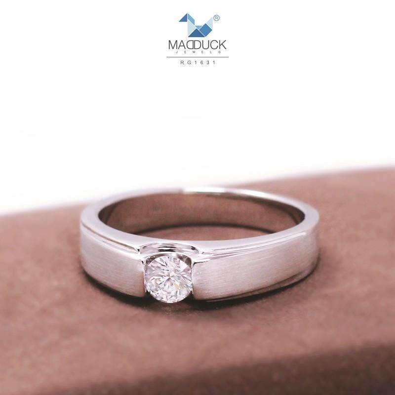 Men's ring – CZ in 925 silver by Madduck Jewels