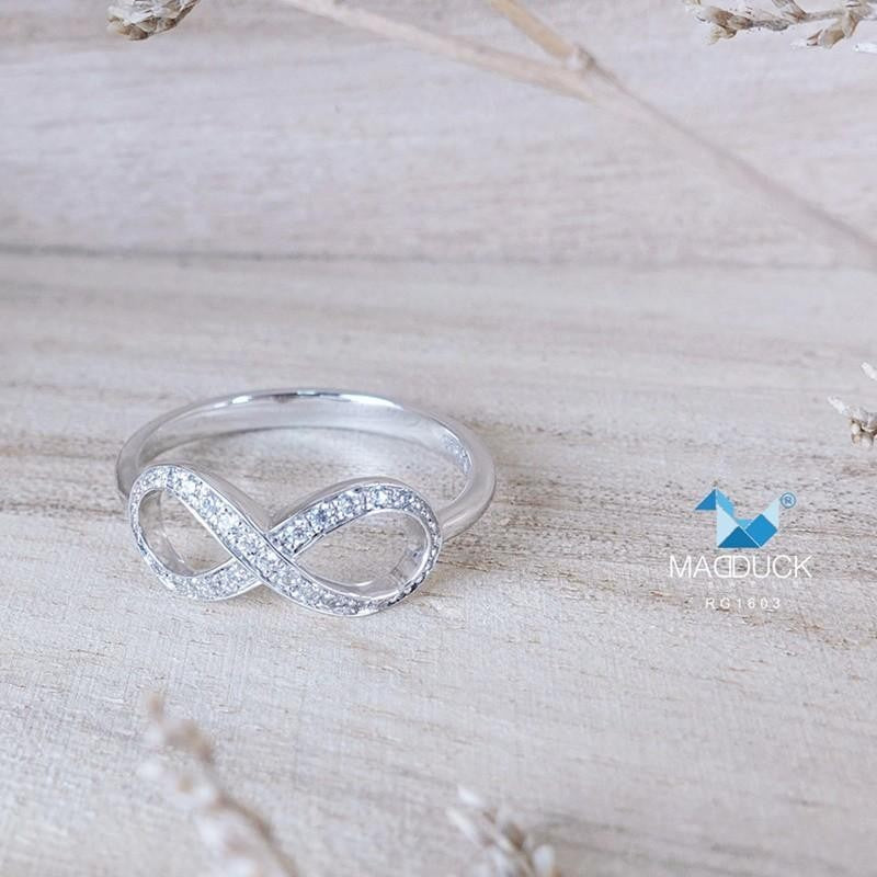 Women's ring – CZ in 925 silver by Madduck Jewels