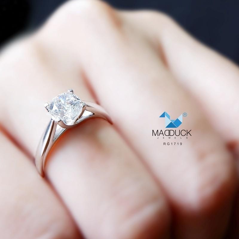 Women's ring – CZ in 925 silver by Madduck Jewels
