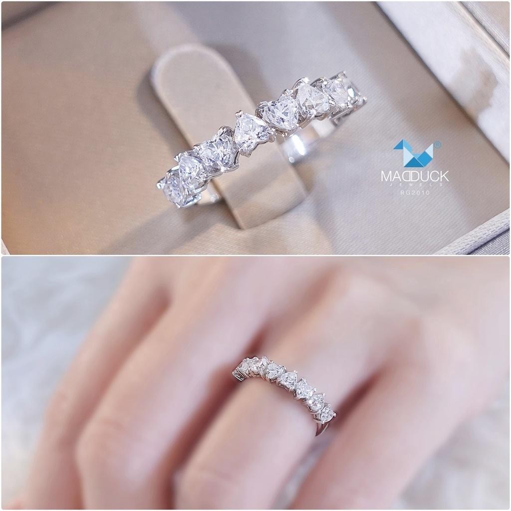 Women's ring – CZ in 925 silver by Madduck Jewels