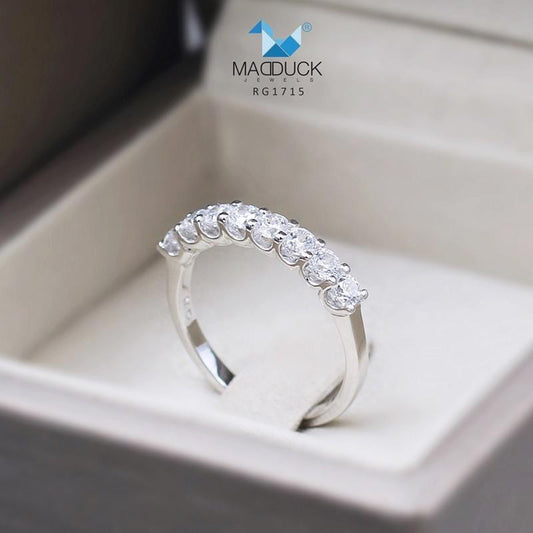 Women's ring – CZ in 925 silver by Madduck Jewels
