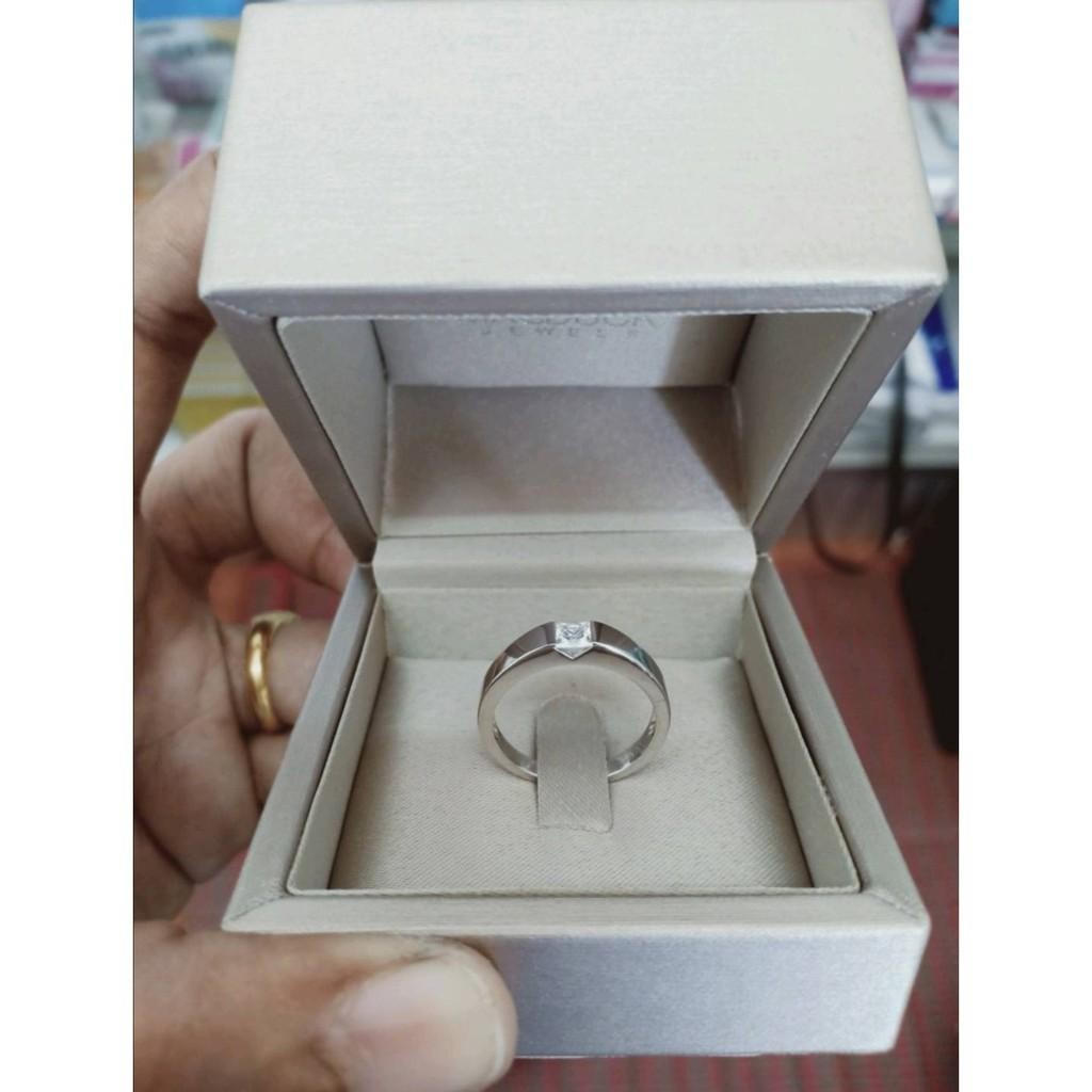 Unisex / male / female ring – CZ in 925 silver by Madduck Jewels