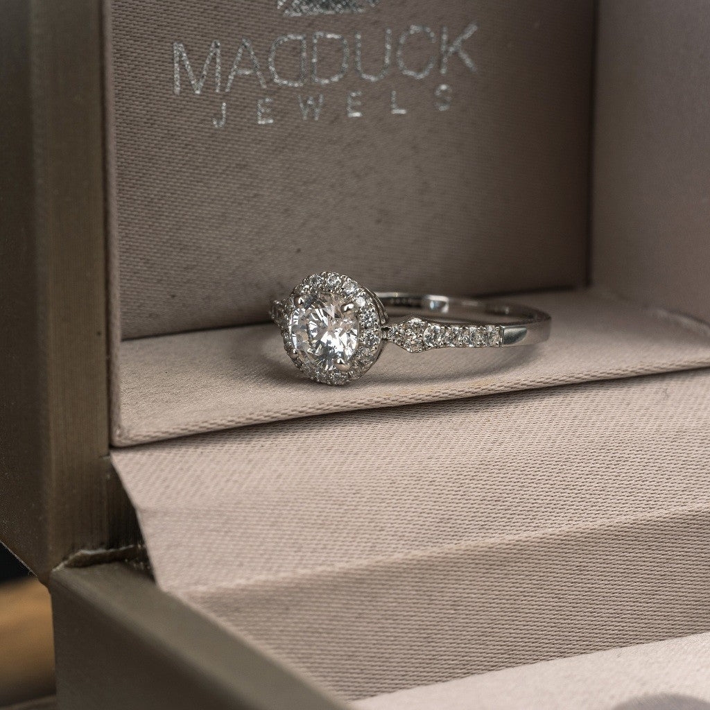 Women's ring – CZ in 925 silver by Madduck Jewels