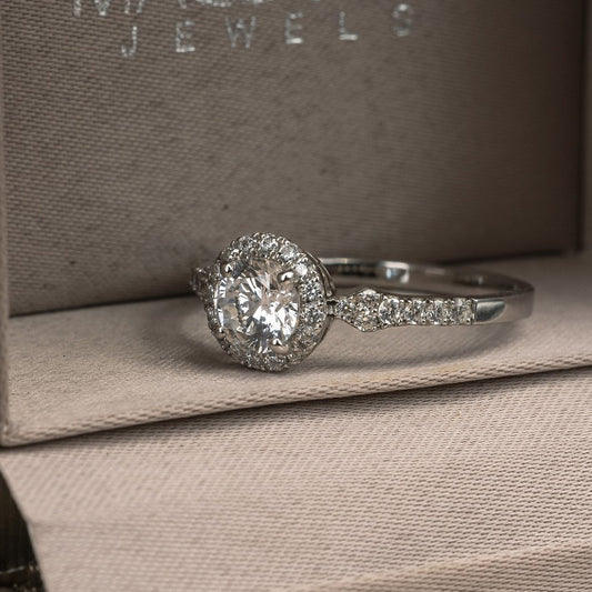 Women's ring – CZ in 925 silver by Madduck Jewels