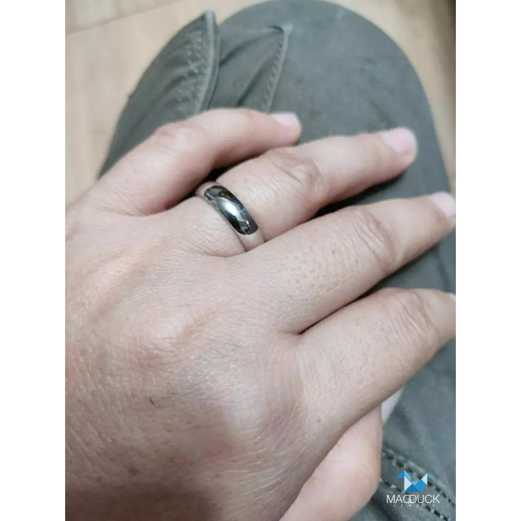 Unisex / male / female ring – CZ in 925 silver by Madduck Jewels