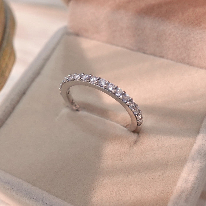 Women's ring – CZ in 925 silver by Madduck Jewels