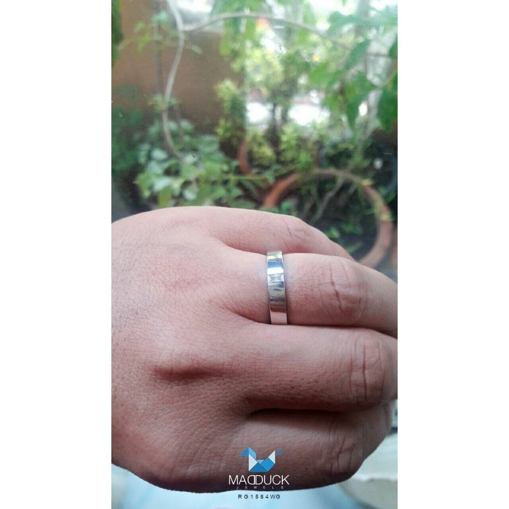 Unisex / male / female ring – CZ in 925 silver by Madduck Jewels