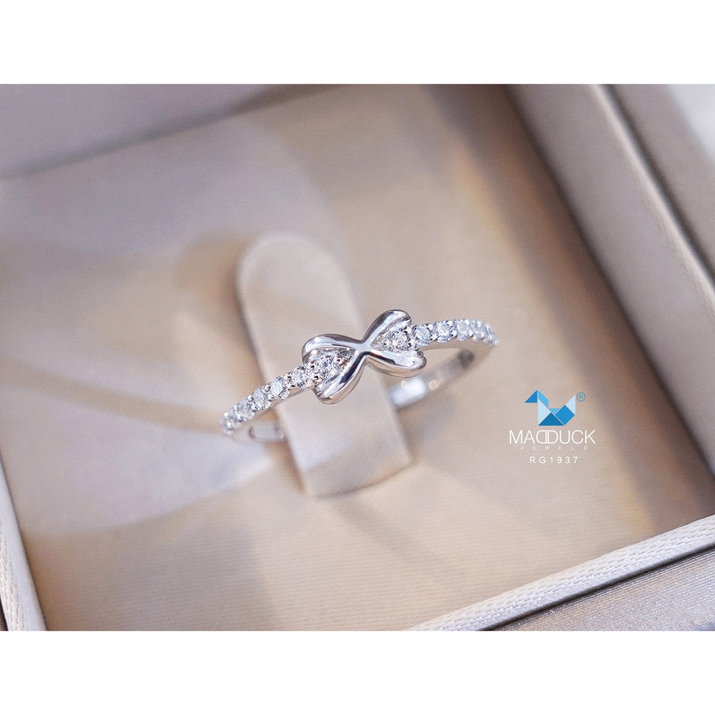 Couple ring set – CZ in 925 silver by Madduck Jewels