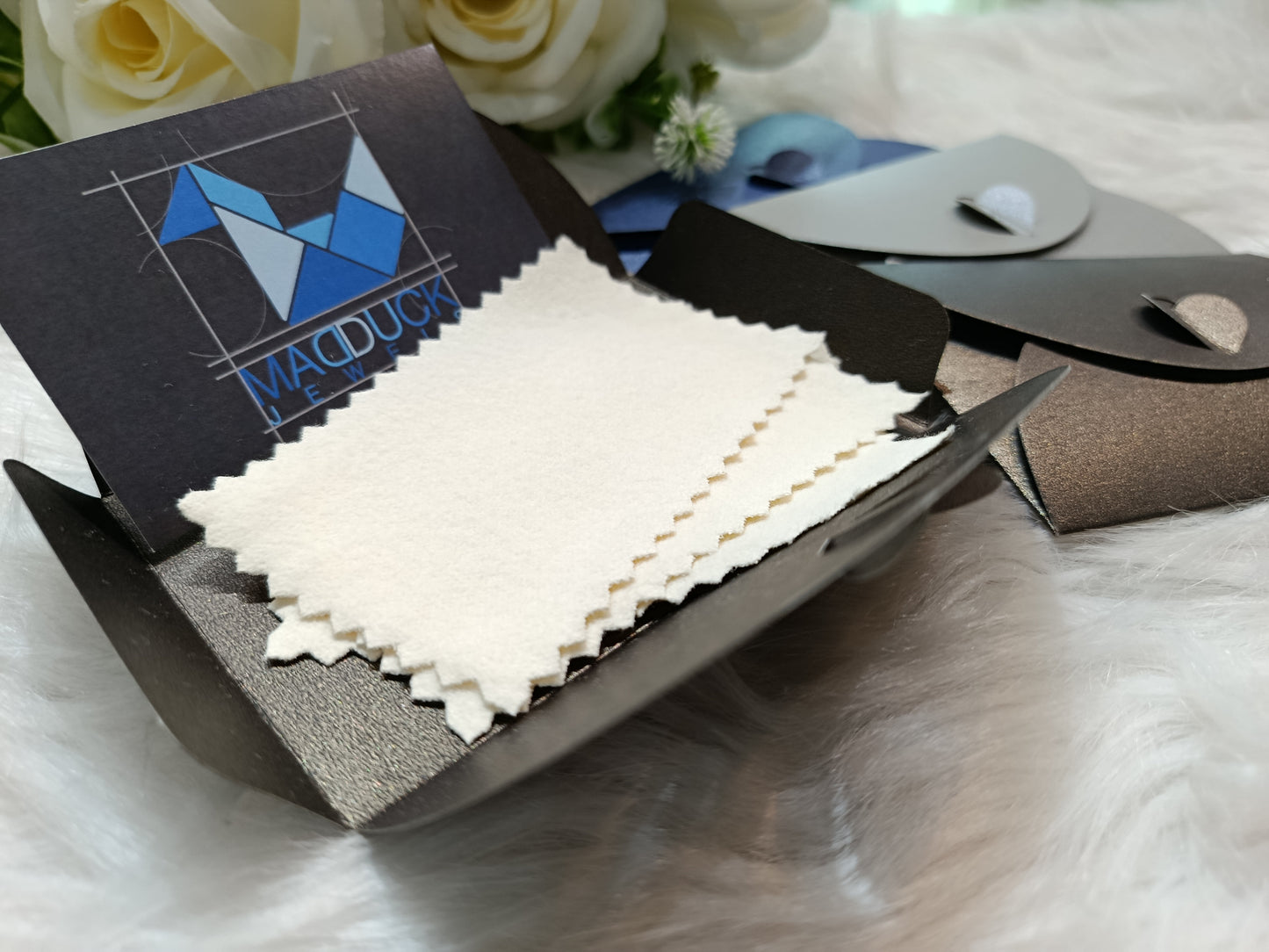 Jewelry Polishing Cloth for Silver & Gold | Madduck Care Cloth (3 pcs)
