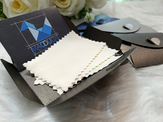 Jewelry Polishing Cloth for Silver & Gold | Madduck Care Cloth (3 pcs)