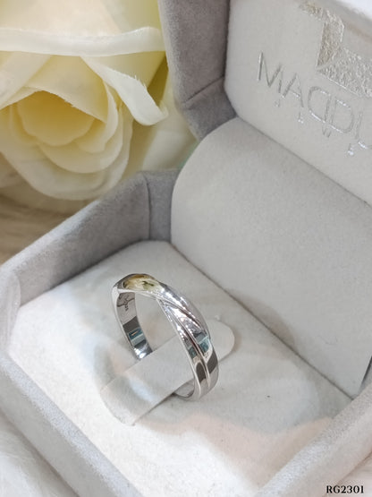 Sterling Silver 925 Ring / Rhodium plated Nickel-Free / MadDuckJewels RG2301