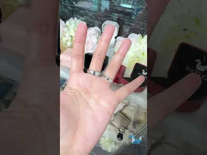 Madduckjewels แหวนเงินแท้ ชุบโรเดียม RG1479-RG1480