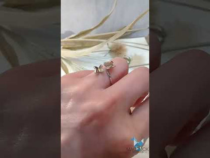 Madduckjewels แหวนเงินแท้  ชุบโรเดียม RG2120