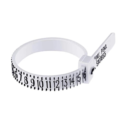 Ring Sizer Strip — US Size 1–17