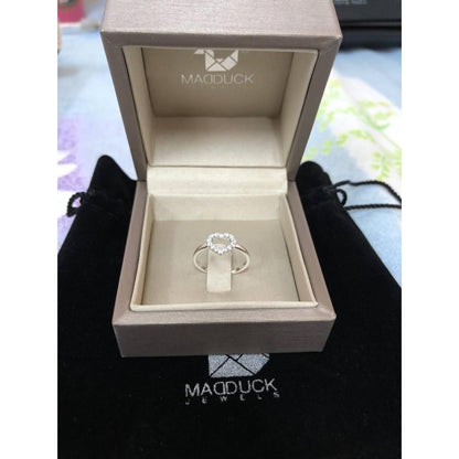 Women's ring – CZ in 925 silver by Madduck Jewels