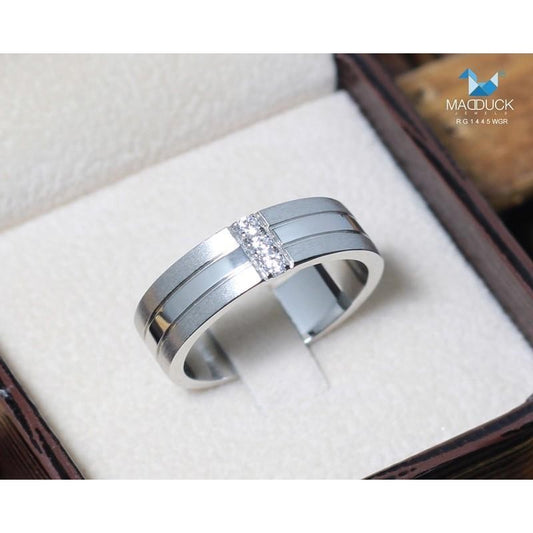 Couple ring set – CZ in 925 silver by Madduck Jewels