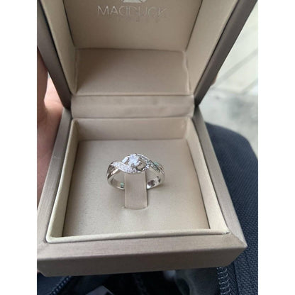 Women's ring – CZ in 925 silver by Madduck Jewels