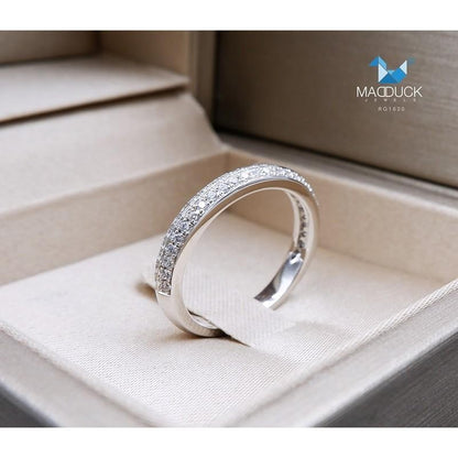 Women's ring – CZ in 925 silver by Madduck Jewels