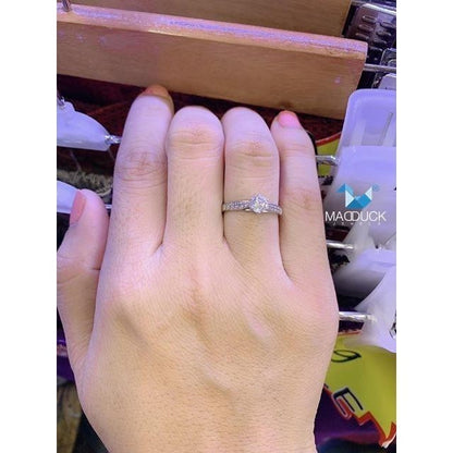 Women's ring – CZ in 925 silver by Madduck Jewels