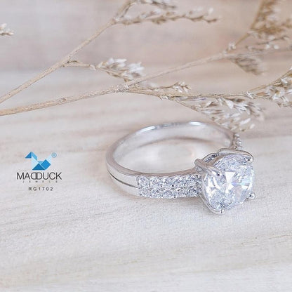 Women's ring – CZ in 925 silver by Madduck Jewels