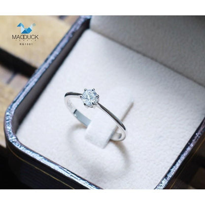 Couple ring set – CZ in 925 silver by Madduck Jewels