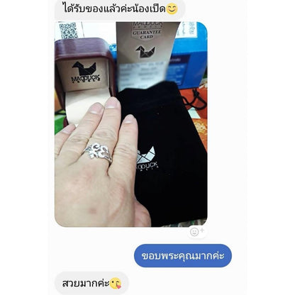 Women's ring – CZ in 925 silver by Madduck Jewels