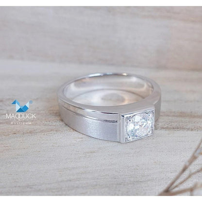 Men's ring – CZ in 925 silver by Madduck Jewels