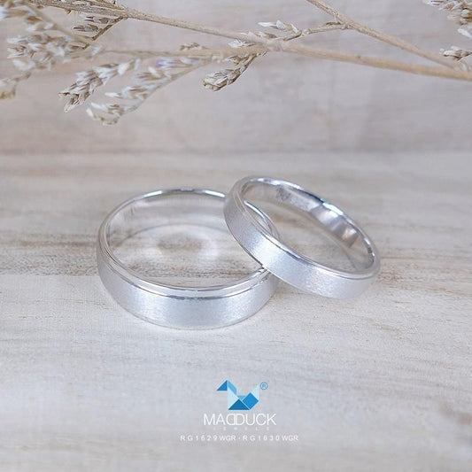 Couple ring set – CZ in 925 silver by Madduck Jewels
