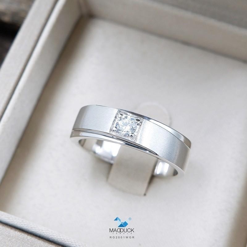 Men's ring – CZ in 925 silver by Madduck Jewels