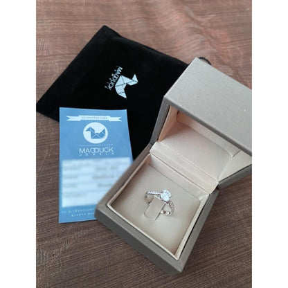 Women's ring – CZ in 925 silver by Madduck Jewels