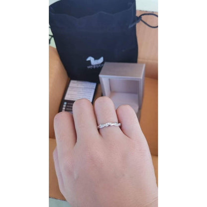 Women's ring – CZ in 925 silver by Madduck Jewels