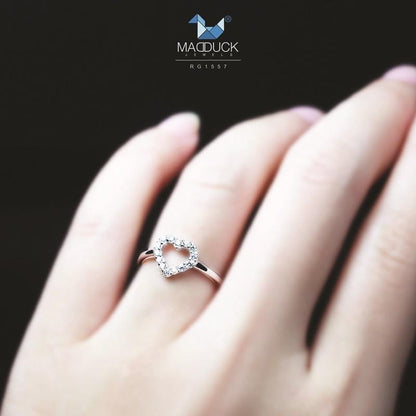 Couple ring set – CZ in 925 silver by Madduck Jewels