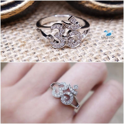 Women's ring – CZ in 925 silver by Madduck Jewels