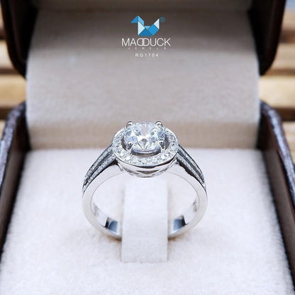 Women's ring – CZ in 925 silver by Madduck Jewels