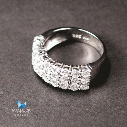 Women's ring – CZ in 925 silver by Madduck Jewels