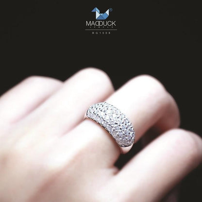 Women's ring – CZ in 925 silver by Madduck Jewels