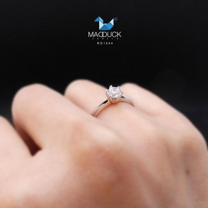 Women's ring – CZ in 925 silver by Madduck Jewels