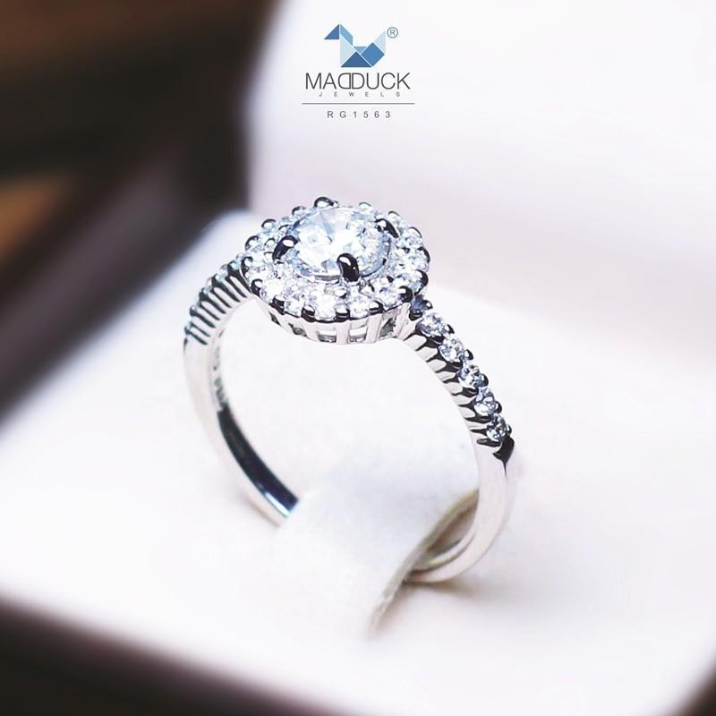 Couple ring set – CZ in 925 silver by Madduck Jewels