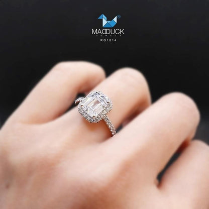 Women's ring – CZ in 925 silver by Madduck Jewels