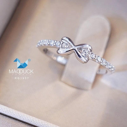 Women's ring – CZ in 925 silver by Madduck Jewels