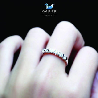 Women's ring – CZ in 925 silver by Madduck Jewels