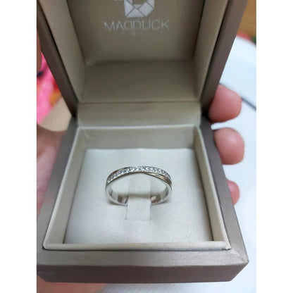 Women's ring – CZ in 925 silver by Madduck Jewels