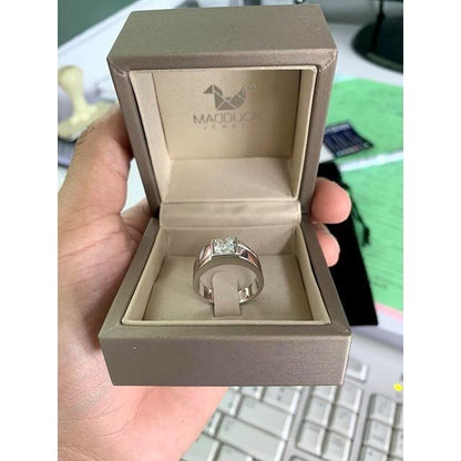 Men's ring – CZ in 925 silver by Madduck Jewels