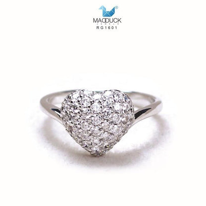 Women's ring – CZ in 925 silver by Madduck Jewels