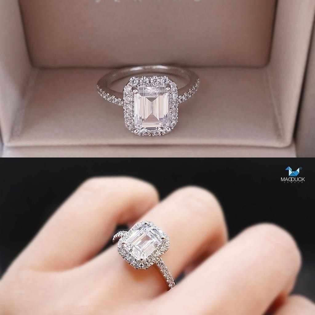 Women's ring – CZ in 925 silver by Madduck Jewels
