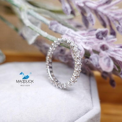 Women's ring – CZ in 925 silver by Madduck Jewels